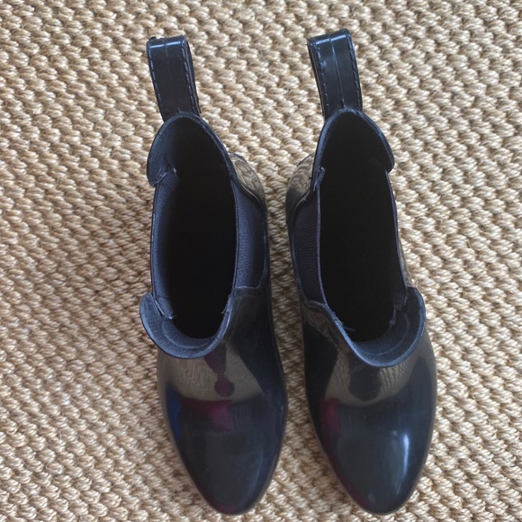 Black JCrew Chelsea rain boot - Picture 6 of 6